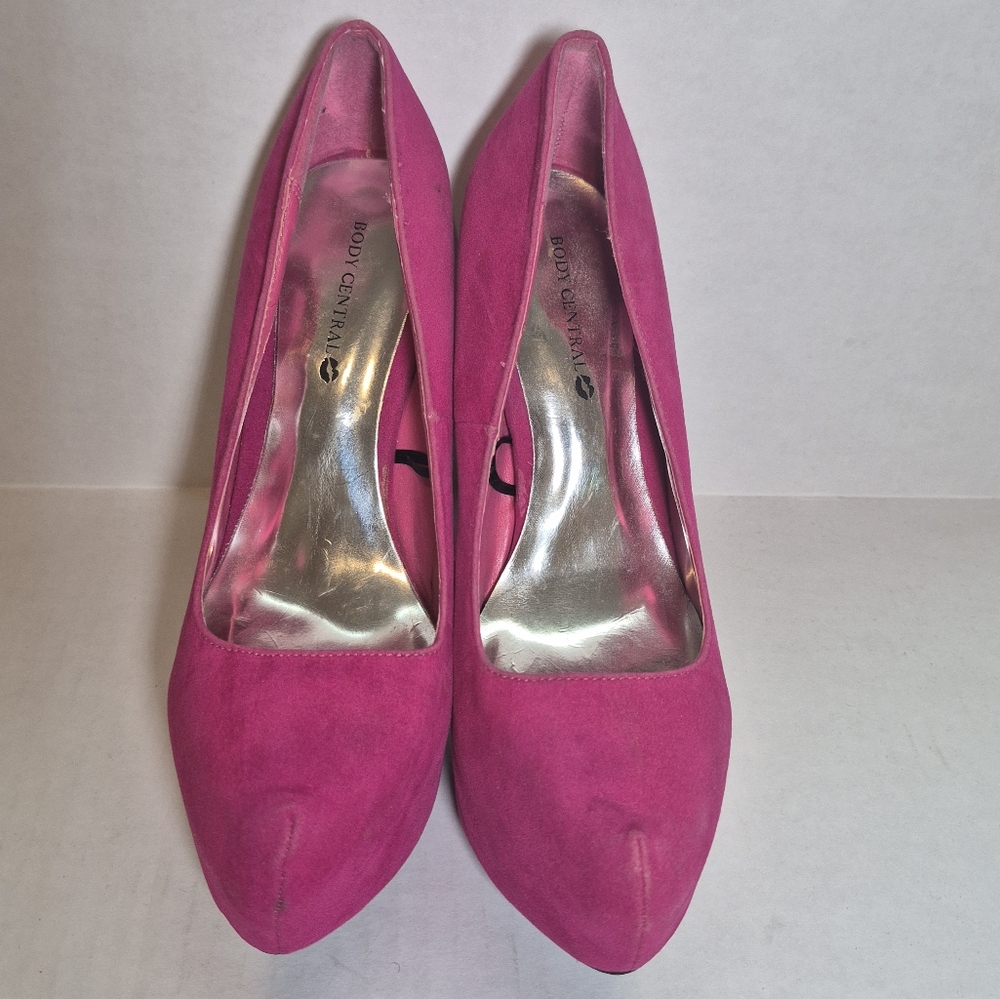 Body Central Stiletto Pumps (indaclub🫰🏾) Hot Pink 7M - Picture 5 of 6